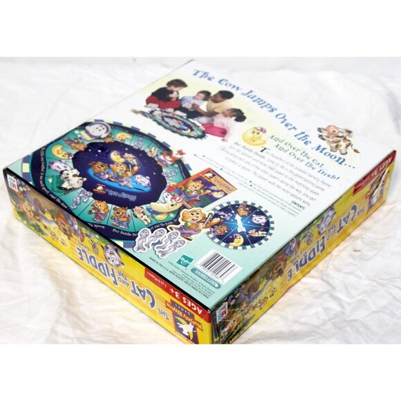 2003 NEW Cat and the Fiddle Game Storybook Nursery Rhyme Preschool Factory Seal - Picture 7 of 9